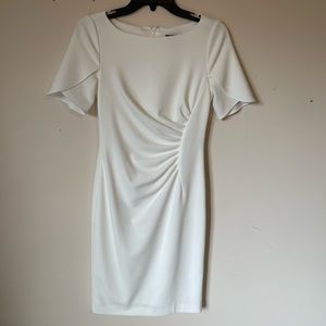 Women’s White DKNY above the knee dress- Size 2